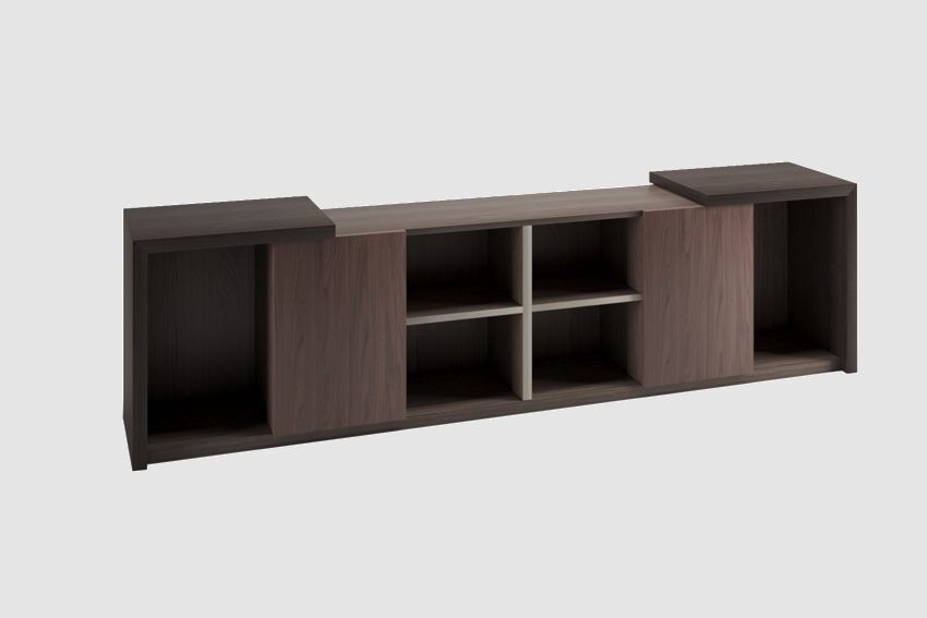 Тумба под телевизор современная в кабинет руководителя Contempo Миниатюра