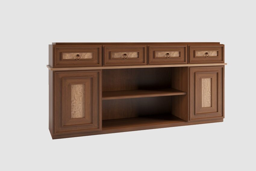 Комод под телевизор в кабинет руководителя Synthesis Миниатюра