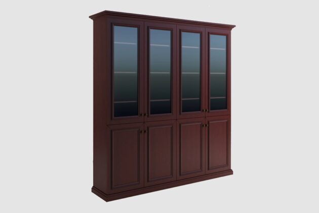 Шкаф для книг со стеклом Belton