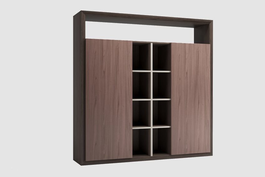 Шкаф комбинированный в кабинет руководителя Contempo Миниатюра