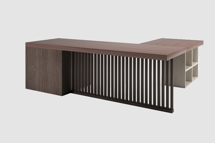 Стол руководителя угловой Contempo Миниатюра