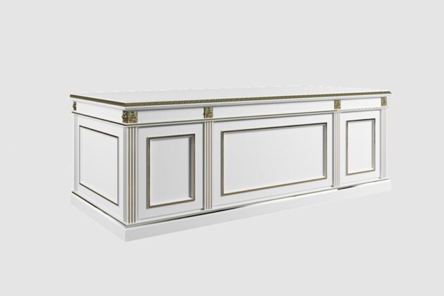 Стол директора с одной тумбой Konvent