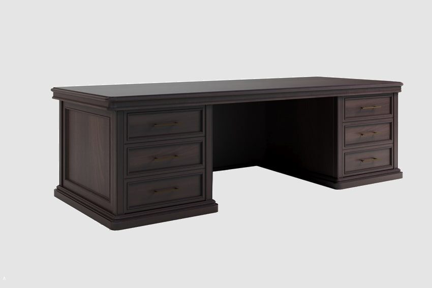 Стол руководителя с приставкой Kantsler Миниатюра