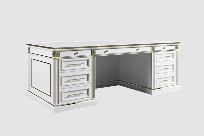 Стол руководителя с двумя тумбами Konvent Миниатюра