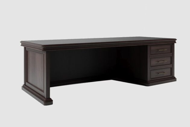 Стол руководителя с одной тумбой Kantsler